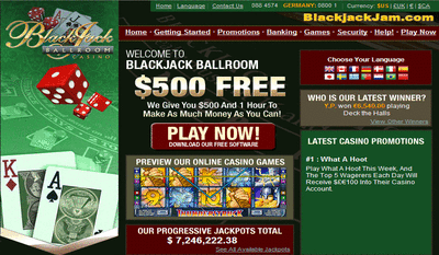 Blackjack Ballroom Casino